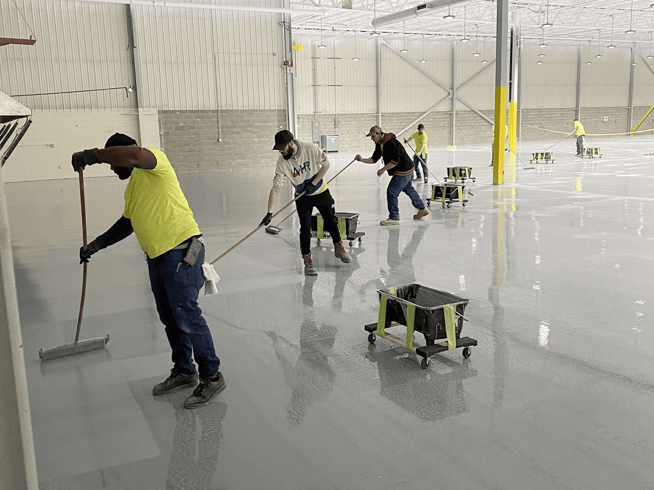 Sig Sauer manufacturing facility floor coating