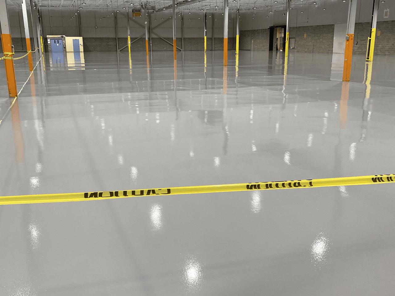 Sig Sauer facility floor - finished surface