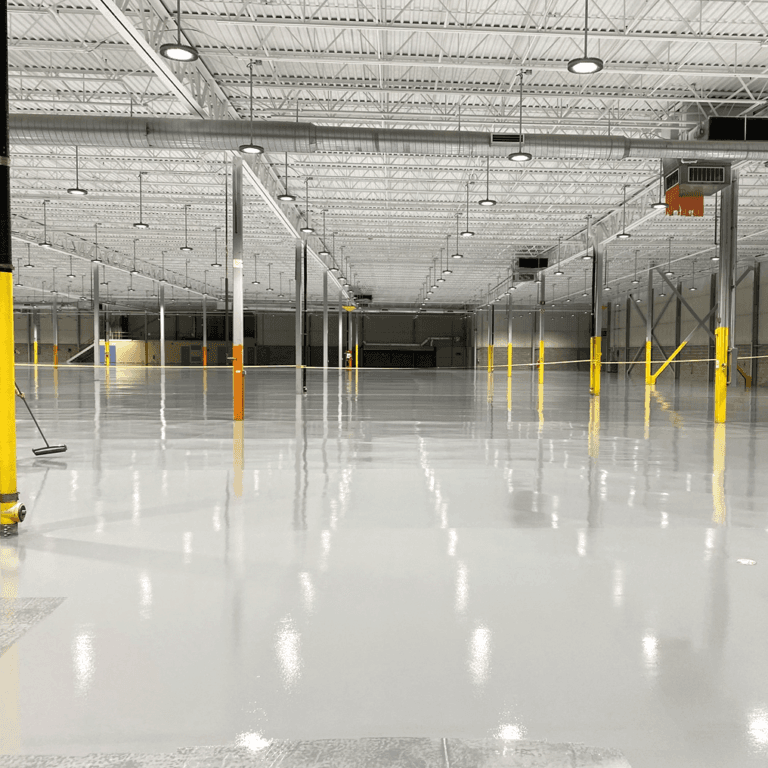 Sig Sauer facility after complete floor restoration with Tennant HTS